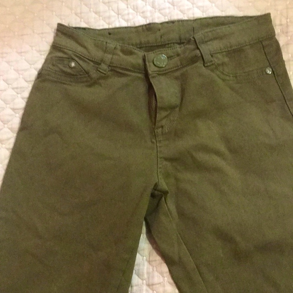 Army Green Jeggings